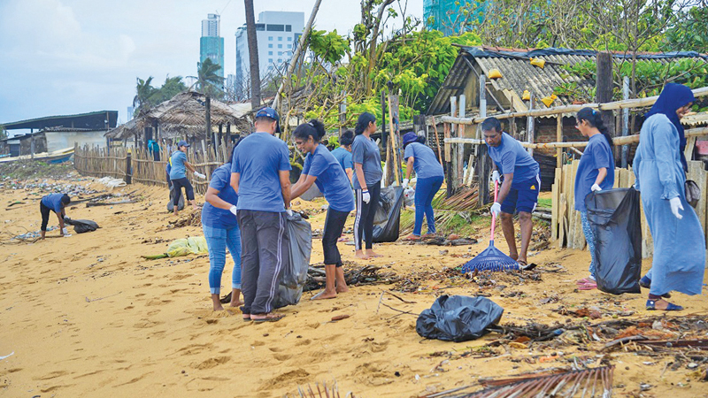 Hameedia concludes Wellawatte beach upgrade - Sunday Observer