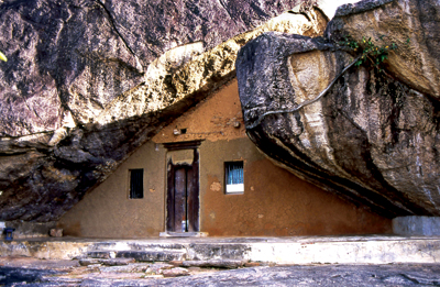 The main cave of the Magul Maha Vihara, Yala