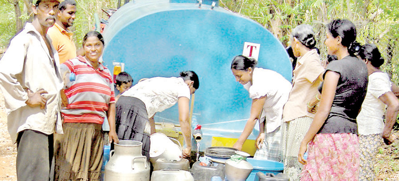 Rain water harvesting brings relief to parched lands