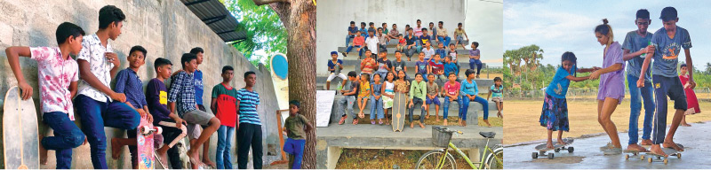 Manu’s students in Arugam Bay