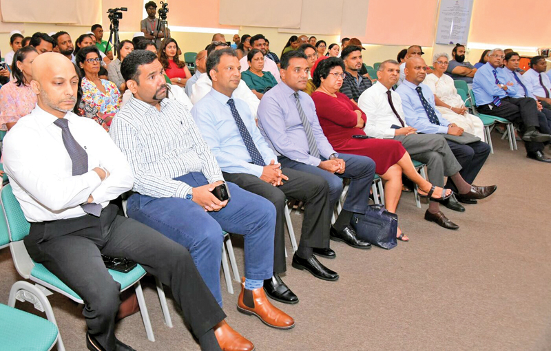 The audience at the launch of Lanka Hospitals new Bariatric Centre