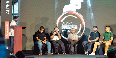 The panel of judges briefing participants