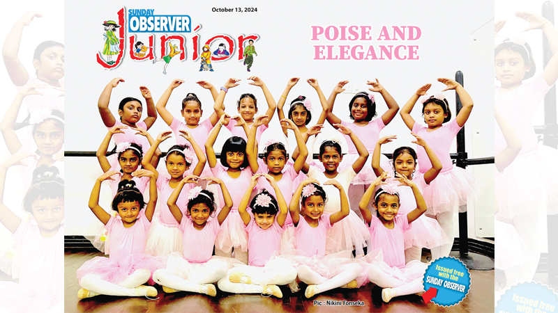 01-Jun-Cover Students of the Russian School of Ballet and Dancing, established in 2001, perform with poise and elegance. First row: Rashaly, Senuki, Nisidi, Tanaya, and Jitheshi. Second row: Vidhu, Tisuli, Hansara, Sithevja, Ronara, and Yunethi. Third row: Kiyara, Maneli, Vihangi, Dumini, Vethuli, and Enaya. They continue to perfect their craft under the expert guidance of their teacher, Nikini Fonseka.
