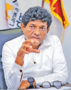 Sri Lanka Badminton President Roshan Gunawardena(Pix by Rukmal Gamage)