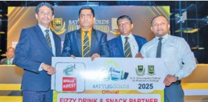 The presentation of the sponsorship package(Pix by Sudath Malaweera)