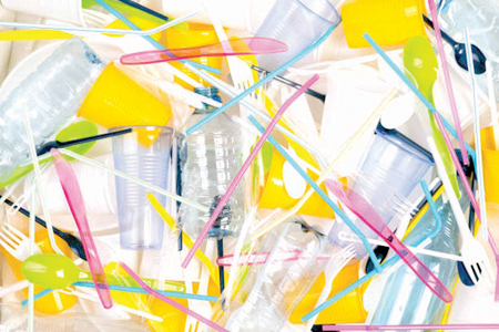 Single-use plastic items