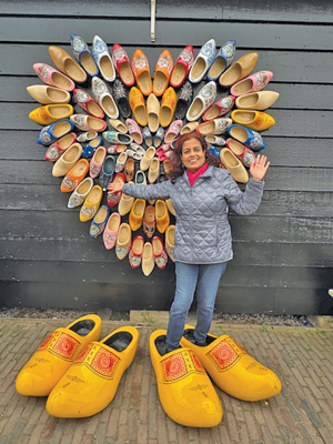 Wooden clogs, or “klompen,” were once essential for the Dutch, especially in the waterlogged fields of the Netherlands.