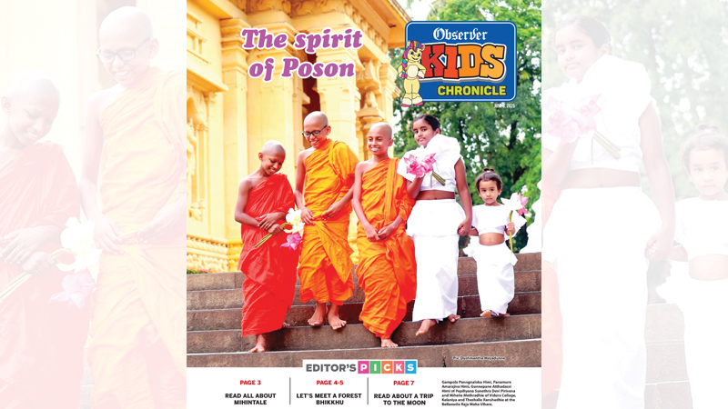 01-jun-cover Gampola Panngnaloka Himi, Panamure Amarajiva Himi, Gunnepane Atthadassi Himi of Pepiliyana Sunethra Devi Pirivena and Mihelie Methradhie of Vidura College, Kelaniya and Theshalie Ranshadhie at the Bellanwila Raja Maha Vihara.