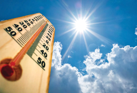 Record-breaking heatwaves in India in 2024