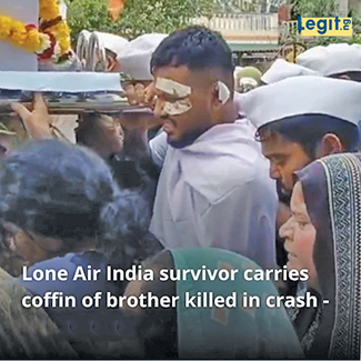 The London-bound Boeing 787-8 Dreamliner crashed seconds after taking off on Thursday from the western Indian city of Ahmedabad. At least 270 people were killed, most of them passengers.