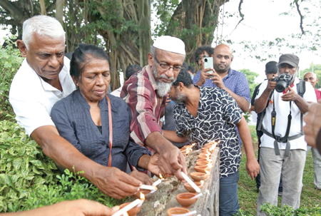 People remembering Black July