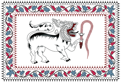 Kingdom of Kotte 1412–1597Flag of Kotte